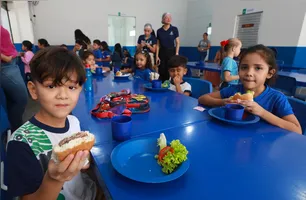 Alunos da rede municipal de ensino aprovam o novo cardápio