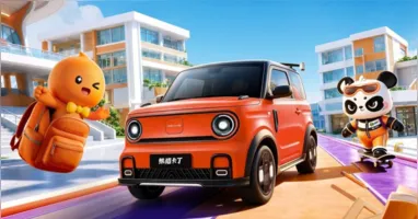 Com uma proposta jovial, Geely Panda Mini ganha bateria da CATL, autonomia de até 210 km e preço promocional equivalente a R$ 33,4 mil na China.