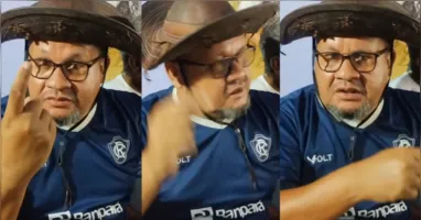 O influenciador Cangaceiro da Amazônia viralizou ao contar que sonhou com o Papão vencendo o Brusque por 2 a 0 e a Ferroviária derrotando a Inter de Limeira; combinação que garantiria o acesso bicolor à Série B.