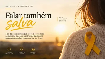 Com o tema “Escutar é estar presente”, iniciativa de 2026 reforça a atenção sem julgamentos como ferramenta essencial na prevenção do suicídio.