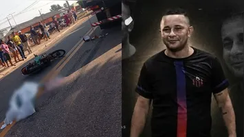 Gilson Santos Vale, de 37 anos, ia para o trabalho de motocicleta quando perdeu o controle do veículo.