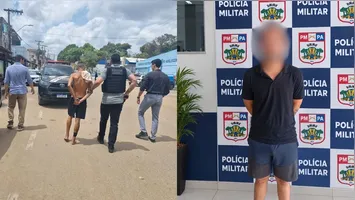 Ações distintas da Polícia Civil e do 34º BPM retiraram de circulação arrombador reincidente no Bairro Amapá e condutor que escondia entorpecentes em veículo.