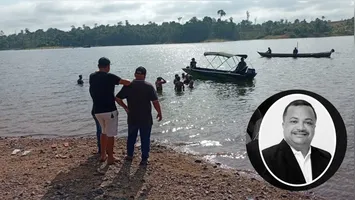 Elenilton Cruz estava desaparecido desde a madrugada desta segunda-feira no Lago de Tucuruí; corpo foi localizado pelos Bombeiros.