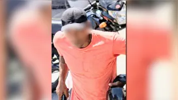 Bruno Batista Assunção, apontado pela Polícia Militar como executor do feminicídio, foi localizado no Brejo do Meio após horas de buscas.