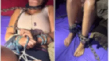Vítima foi localizada amordaçada e ferida em Águas Lindas; suspeito foi preso em flagrante. Forças de segurança apreenderam sedativos, cordas e algemas.