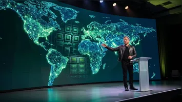 Jensen Huang, CEO e fundador da Nvidia, ele descartou riscos existenciais da inteligência artificial até 2030.