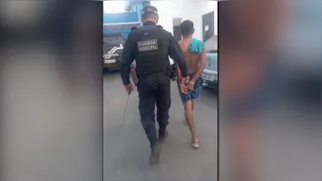 Após a imobilização, tanto o suspeito quanto a vítima foram encaminhados à delegacia da Polícia Civil em Marabá