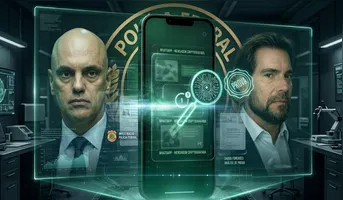 Documento da PF explica procedimentos utilizados pelos investigadores para acessar mensagens apagadas ou de visualização única.