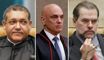 Nunes Marques e Dias Toffoli informaram que não votarão no caso, por razões distintas.