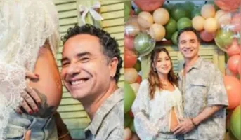 Humorista já é pai de duas meninas e Jéssica é mãe de uma menina.
