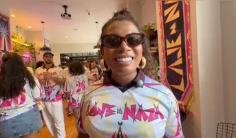 Leona conta que foi convidade mais uma vez por Gaby Amarantos para fazer parte do projeto.