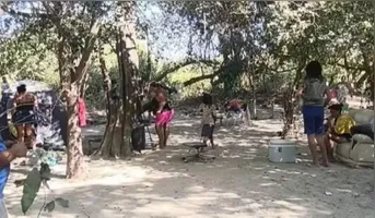 A morte da criança mobilizou os moradores da comunidade, que se divertiam antes da fatalidade