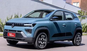Mesmo custando R$ 99 mil, a Renault tirou o  Kwid E-Tech de linha