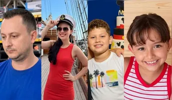 As quatro pessoas da família foram carbonizadas e passarão por exame de DNA