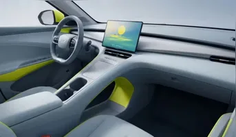 O próximo BYD Dolphin entrega muita beleza no interior do veículo