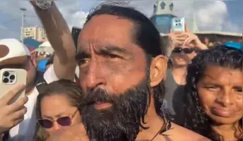 O colombiano Wilber Honório Muñoz chegou em Belém na tarde deste domingo (30).