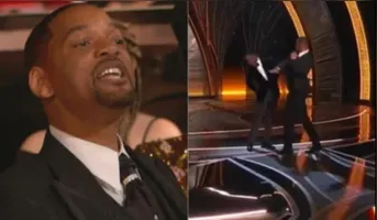 Will Smith deu um tapa em Chris Rock na edição do Oscar de 2022.
