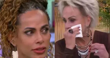 Ana Maria Braga se emocionou ao ouvir o relato de Raquel Teodosio no programa Mais Você
