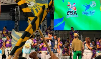 Luizinho Moura, Silva da VG e Neivo Cravo formam parceria paraense que avançou na disputa de samba-enredo da Beija-Flor para o Carnaval 2027.