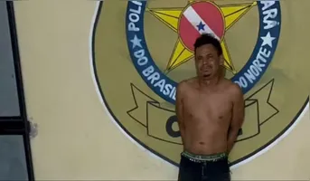 Um homem foi preso em flagrante neste domingo (20).