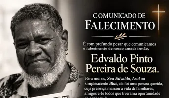 Seu Edvaldo, o Azul, era produtor cultural, historiador e conhecido por sua atuação na cena musical paraense.