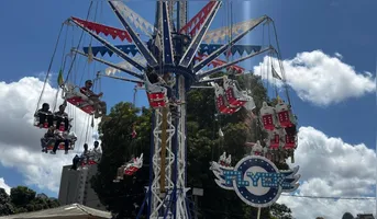 Arraial de Nazaré abre ao público nesta quarta-feira (30), com estandes, comidas típicas, artesanato e brinquedos do Parque Ita.