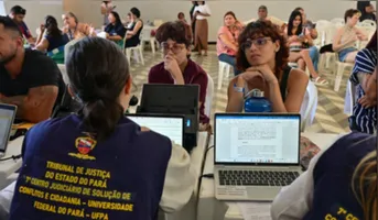 Ação de cidadania LGBTQIAPN+ reuniu mais de 200 pessoas no Mercado de São Brás em Belém.