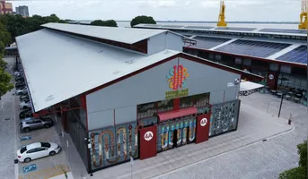 Durante o período de montagem das novas exposições, o MAZ manteve uma programação cultural e educativa gratuita em sua área externa, com atividades voltadas a diferentes públicos.