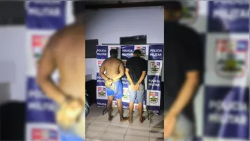 As gravações permitiram que a polícia identificasse os suspeitos como Rone Pereira da Silva e Rafael Pereira.