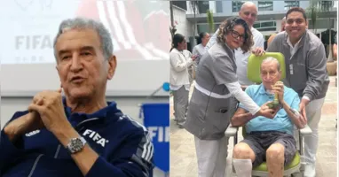 Após 80 dias internado, Carlos Alberto Parreira, de 83 anos, recebeu alta médica neste sábado (5). O ex-técnico da Seleção Brasileira enfrentou uma grave insuficiência respiratória e precisou passar por ventilação mecânica, hemodiálise e traqueostomia. Campeão mundial em 1994, Parreira continuará o tratamento em casa e terá acompanhamento médico.