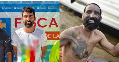O "homem-peixe, que na Colômbia é chamado de "Super H", tem pendências com a justiça