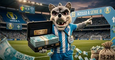 O Lobo tá com a grana para dar aos jogadores