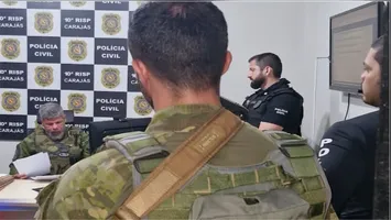 elegado Antônio Mororó, superintendente da 10ª RISP Carajás, detalha os resultados e prisões da Operação VIPs no sudeste do Pará.