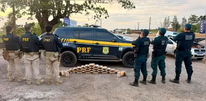 Polícia Rodoviária Federal apreende 44 tabletes de entorpecentes em Capanema/PA