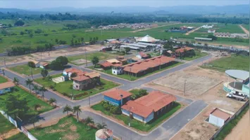 Parque de Exposições Rosiron Prudente em edição anterior da Expo Xingu; evento foi suspenso para reestruturação do sindicato rural.