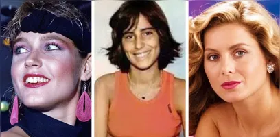Famosos resgatam fotos antigas e mostram como eram de verdade nos anos 80.