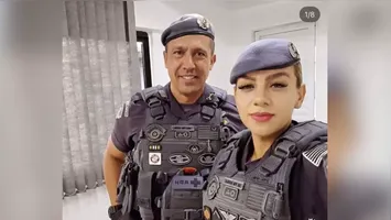 Tenente-coronel da Polícia Militar Geraldo Leite Rosa Neto, de 54 anos, é réu pelo feminicídio da esposa, a soldado Gisele Alves Santana, de 32 anos