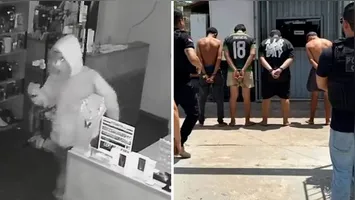 A polícia conseguiu prender os suspeitos poucas horas depois do furto