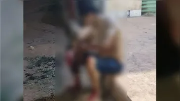Policiais militares do 4º BPM prestaram socorro emergencial à vítima de esfaqueamento no Bairro Novo.