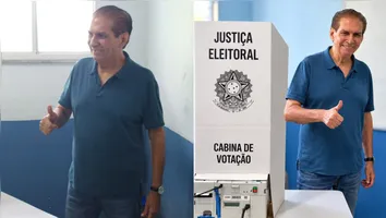 Senador Jader Barbalho vota em Belém e reflete sobre seus 60 anos de vida pública e sua trajetória política no Pará.