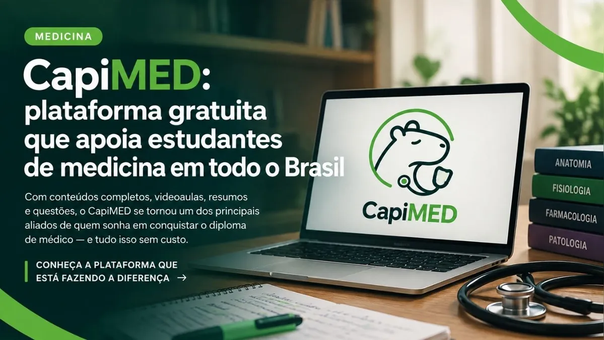 Imagem ilustrativa da notícia Estudante da Uepa lança site de estudos gratuito para medicina