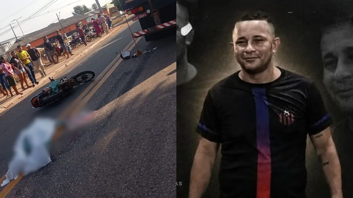 Imagem ilustrativa da notícia Trabalhador morre em colisão entre moto e caminhão na PA-263
