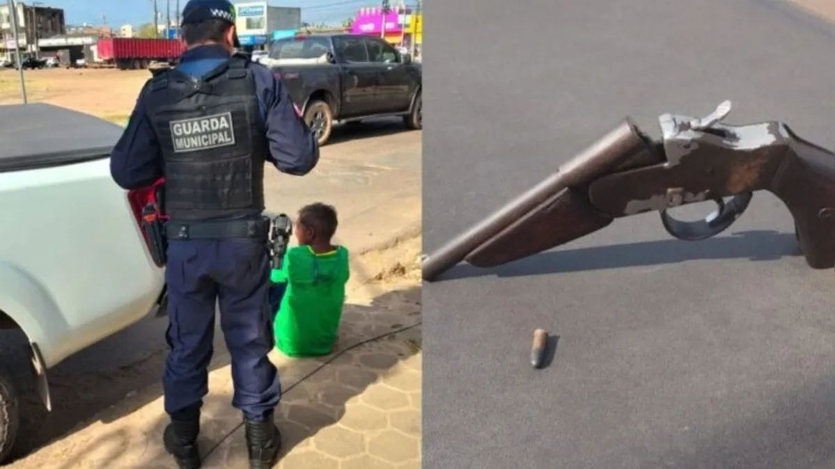 Imagem ilustrativa da notícia Homem é detido com garrucha municiada em Marabá