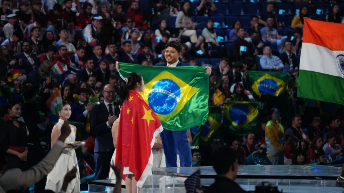 Imagem ilustrativa da notícia Brasil conquista oito medalhas na WorldSkills Shanghai 2026