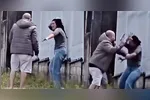 O suspeito golpeava a cabeça da mulher e utilizava uma arma de fogo para tentar atingi-la
