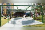 Canteiro central da avenida foi transformado em Parque Linear, reunindo lazer, convivência e sustentabilidade