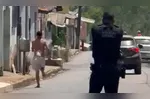 O custodiado aproveitou que estava no hospital para fugir, mas acabou alcançado