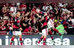 Carrascal apareceu nas costas de Arana e finalizou de primeira, sem deixar a bola cair, para marcar o único gol da partida.