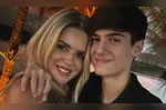 Mari Alexandre organizou uma montagem com registros antigos e uma imagem atual do filho para celebrar a data.