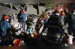 Prédio ainda estava em construção o que evitou a tragédia ser maior